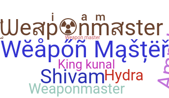 별명 - weaponmaster