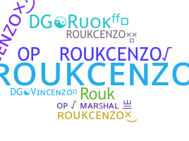 별명 - Roukcenzo