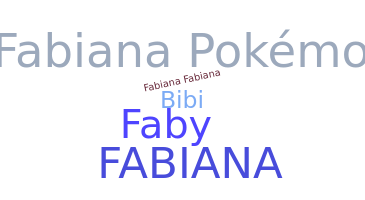 별명 - Fabiana