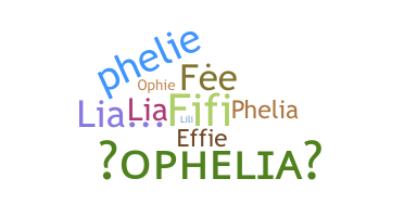 별명 - Ophelia