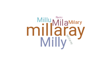 별명 - Millaray