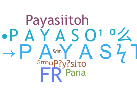 별명 - Payasito