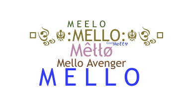 별명 - Mello