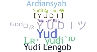 별명 - Yudi