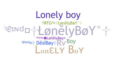 별명 - Lonelyboy