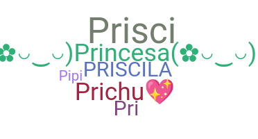 별명 - Priscila