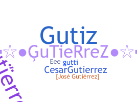 별명 - Gutierrez