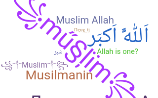 별명 - Muslim
