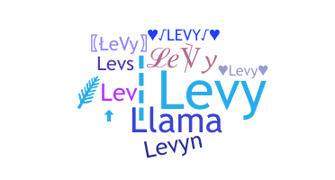 별명 - LeVy