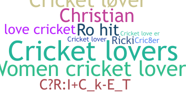 별명 - Cricket