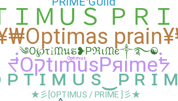 별명 - OptimusPrime