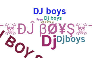 별명 - DJboys