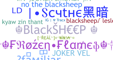 별명 - blacksheep
