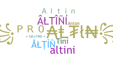 별명 - Altin
