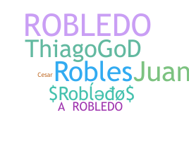 별명 - Robledo