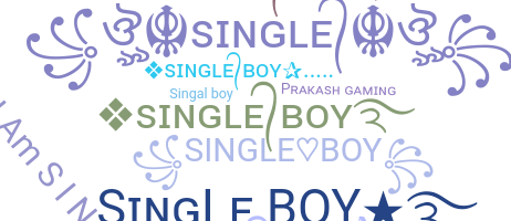 별명 - singleboy