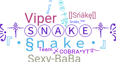 별명 - Snake