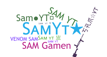 별명 - SamyT