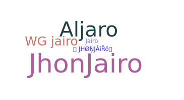 별명 - jhonjairo