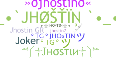 별명 - Jhostin