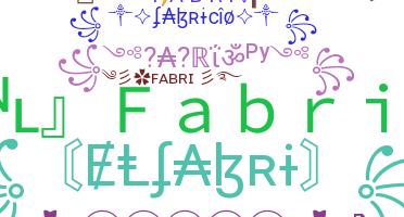 별명 - Fabri