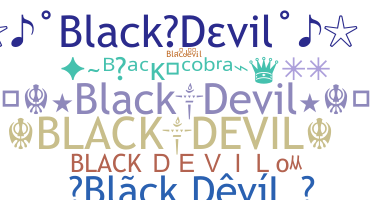 별명 - blackdevil