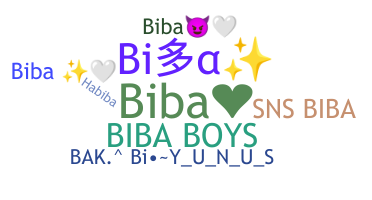 별명 - Biba