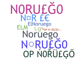 별명 - noruego