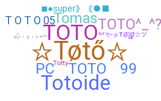 별명 - toto