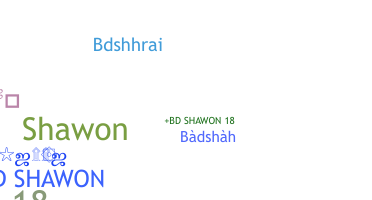 별명 - BDSHAWON