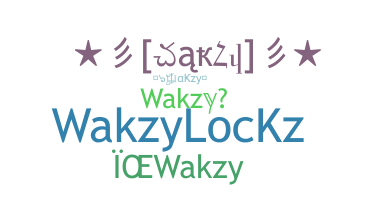 별명 - Wakzy