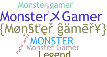 별명 - monstergamer