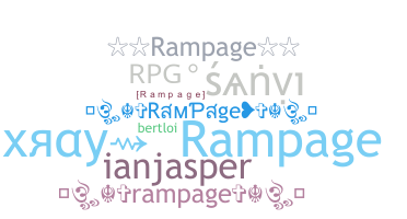 별명 - Rampage