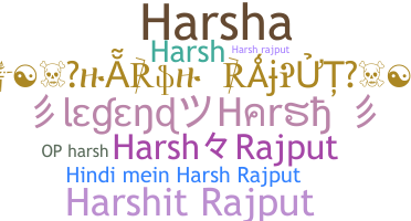 별명 - Harshrajput