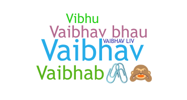 별명 - Vaibhab