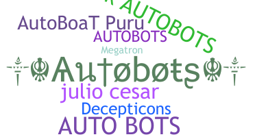 별명 - Autobots