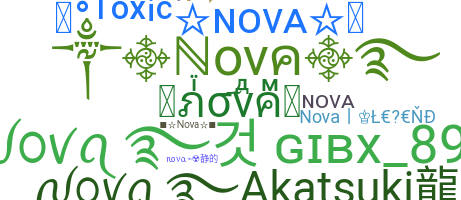 별명 - Nova
