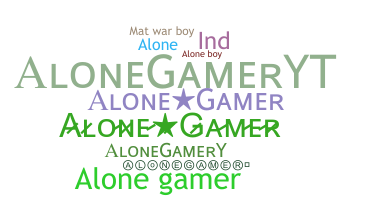 별명 - alonegamer