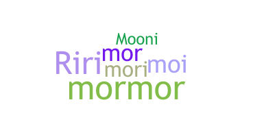 별명 - Mori