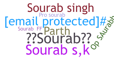 별명 - Sourab