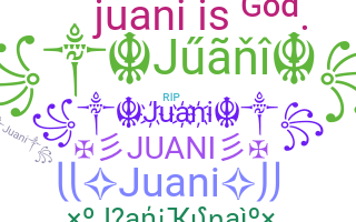 별명 - Juani