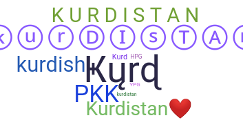별명 - kurdistan