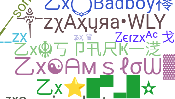 별명 - ZX