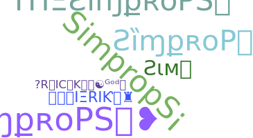 별명 - SIMproPs