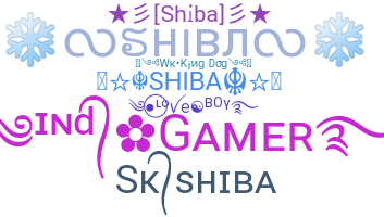 별명 - Shiba