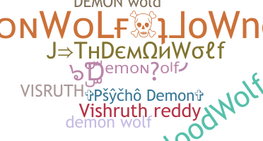 별명 - DemonWolf