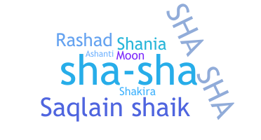 별명 - Shasha