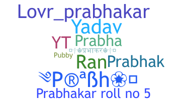별명 - Prabhakar