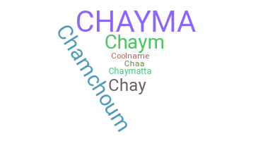 별명 - Chayma