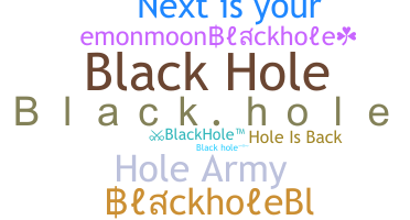 별명 - Blackhole